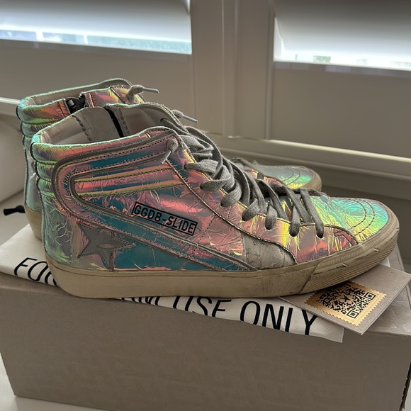 GGDB truly VINTAGE iridescent slide size 40. - Picture 3 of 8